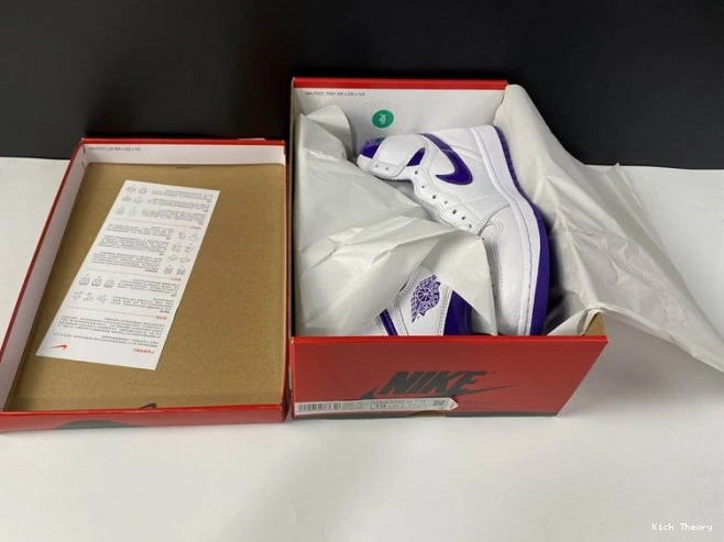Kick Theory RETRO HIGH CD0461-151 JORDAN PURPLE 1 COURT AIR 0708